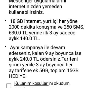 Vodafone Tarifesi Çok Pahalı Hakkında