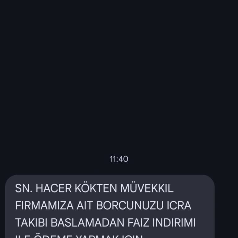 Metka Hukuk (SMS) Yanıltıcı Borç Bildirimi İle Karşılaştım: Hukuki Yollara Başvuracağım