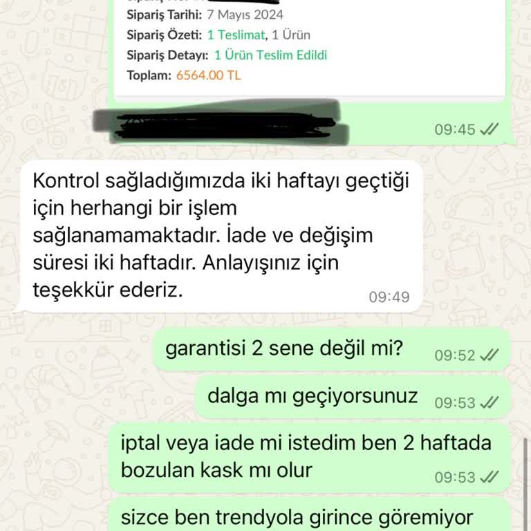 Vipmoto Garantisi Olan Ürünün Garantisinin Olmadığı İddia Edildi!