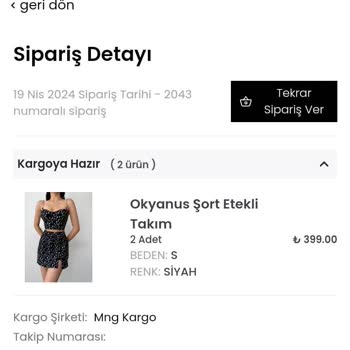 Rox Butik Teslim Edilmeyen Ürün