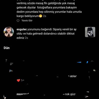 Rox Butik Teslim Edilmeyen Ürün