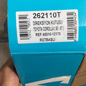 Sismak Direksiyon Kutusu Arızalı