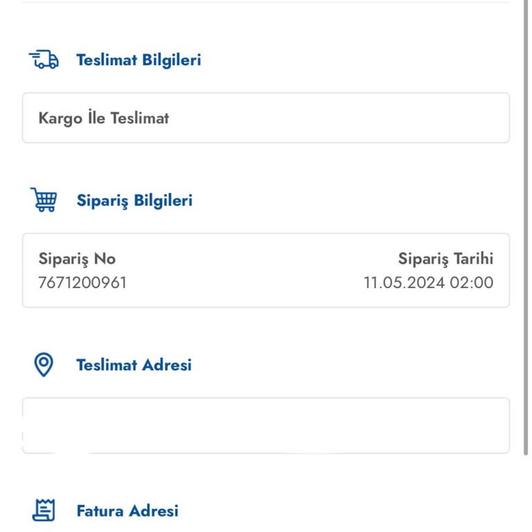 Şok Market Cepte Şok Gönderilmeyen Ve İptal Edilmeyen Sipariş (PS5)