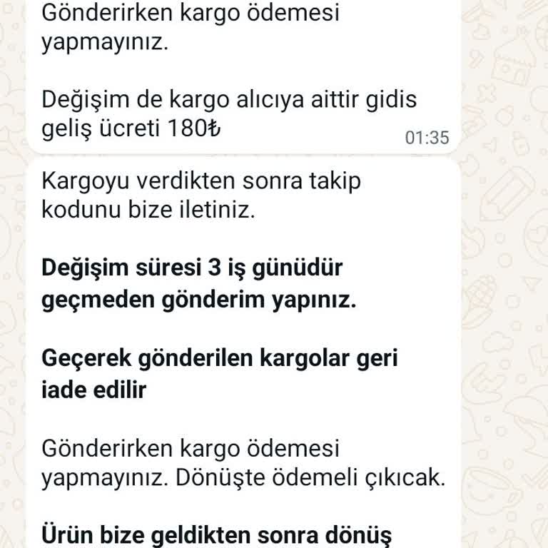 Zeynep Boutique (Zen Tesettür) Değişimde Kargo Ücreti