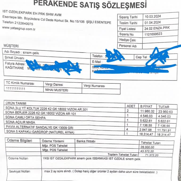 Enza Home Pişmanlıktır...! Para İadesini Bir Türlü Gerçekleştirmiyor