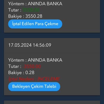 Betgaranti Paramı Vermiyor Ve Hesabımı Kapattı