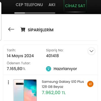 EasyCep 15 Gündür Siparişimi Kargolamıyor.