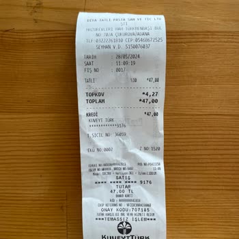 Diva Pastaneleri Çukurova Diva Türkmenbaşı Pastanesi'nde Yaşadığım Olumsuz Deneyim