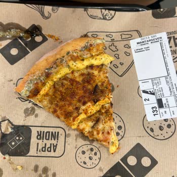 Domino's Pizza Hatalı Pizza Siparişi