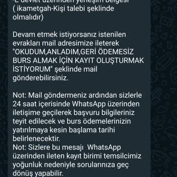 Ogrenciislerim.com Yanıltıcı Burs Mesajları