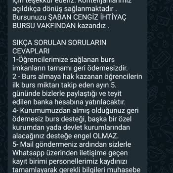 Ogrenciislerim.com Yanıltıcı Burs Mesajları