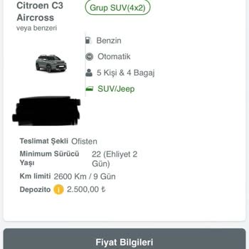 Obilet Araç Kiralama İptali