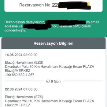 Obilet Araç Kiralama İptali