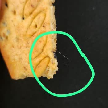 Eti Gıda Burçak Bisküvi İçinden Kıl Çıktı!