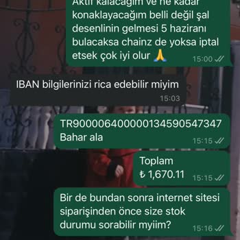 Gerusta İade Ücretimin Ödenmemesi
