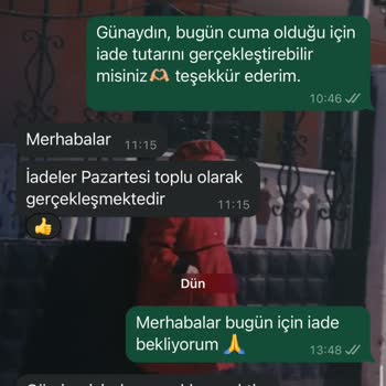 Gerusta İade Ücretimin Ödenmemesi