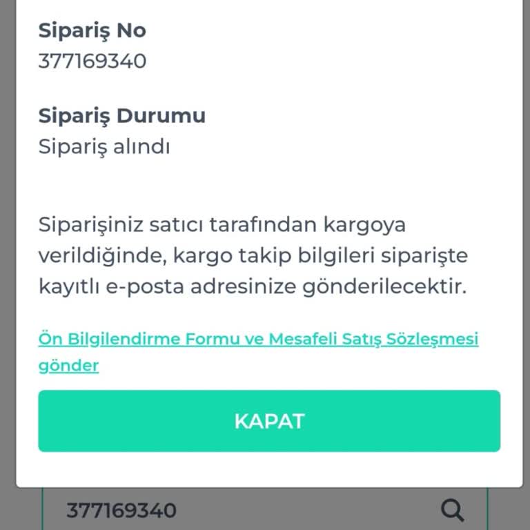 Shopier Sipariş İptal İsteği