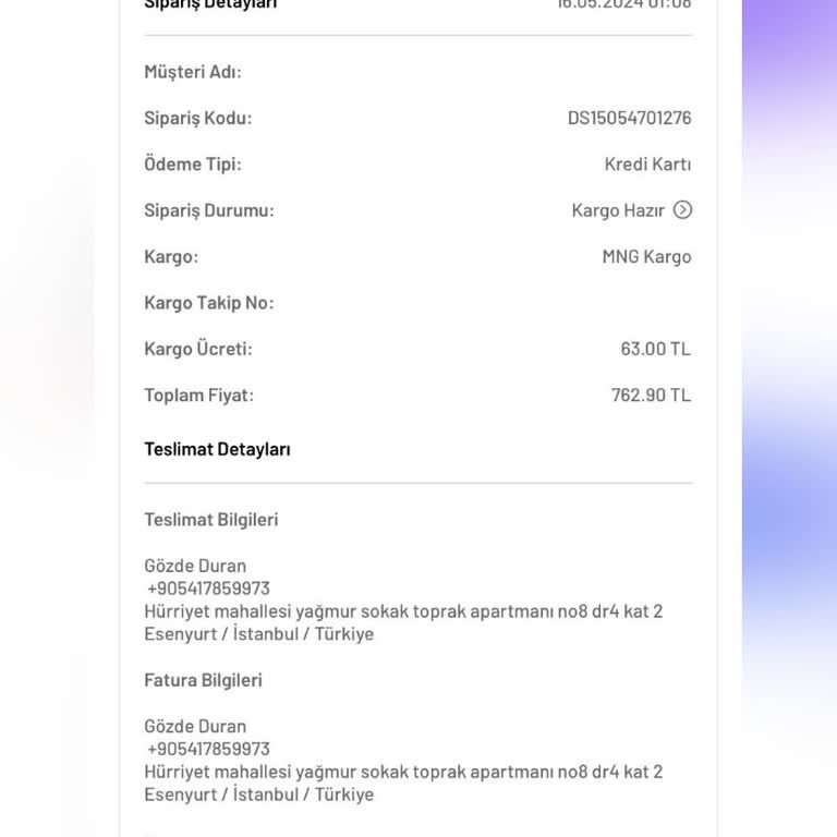 Little Honey Bunnies Müşteri Hizmetleri Ve Kargo Sürecinde Büyük Sorunlar