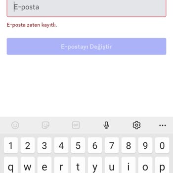 Discord E Posta Telefon Doğrulama Hatası