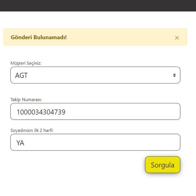 AGT Kurye Kargo Ve Gratis Tarafından Mağduriyet