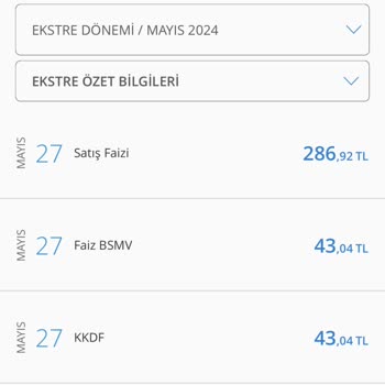 Denizbank Satış Faizi Adı Altında Kesilen Ekstre Ücreti