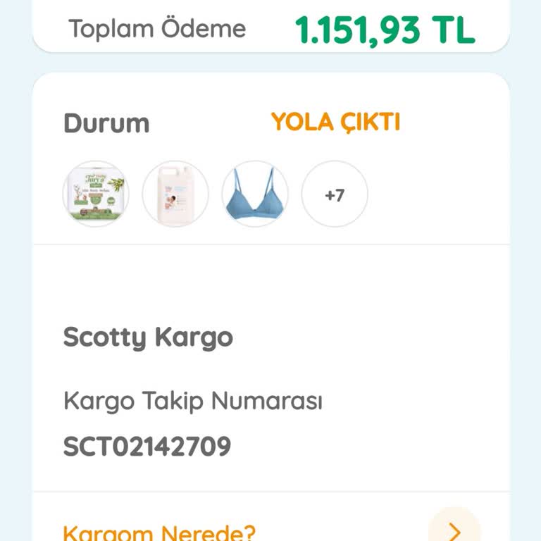 ebebek Ürünlerim Teslim Edilemedi