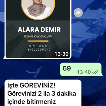 Görev Yap Para Kazan Kişisel Verilerimin Güvenliği Ve İstenmeyen İşlemler Hakkında Şikayet