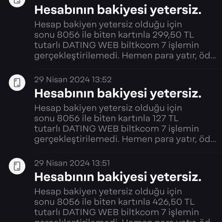Biltk.com İzinsiz İşlem Hakkında Bilgi Talebi