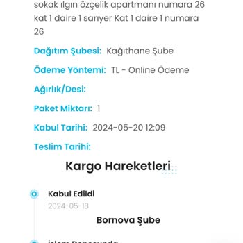 Kargoist Kağıthane Şubesi Kargo Teslimatında Yaşanan Sorunlar