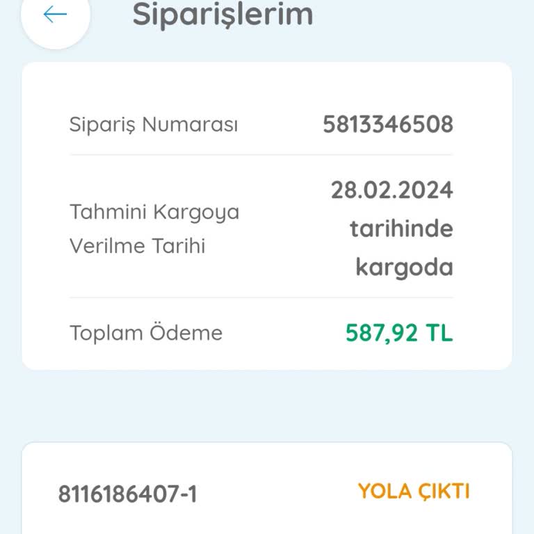 ebebek E Bebekten Ve Hepsijet'ten Şikayetçiyim