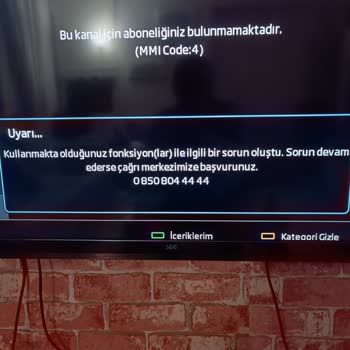 Kablo Net TÜRKSAT TV İnternet Aktivasyon Yapamadı