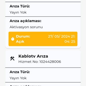 Kablo Net TÜRKSAT TV İnternet Aktivasyon Yapamadı