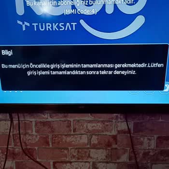 Kablo Net TÜRKSAT TV İnternet Aktivasyon Yapamadı