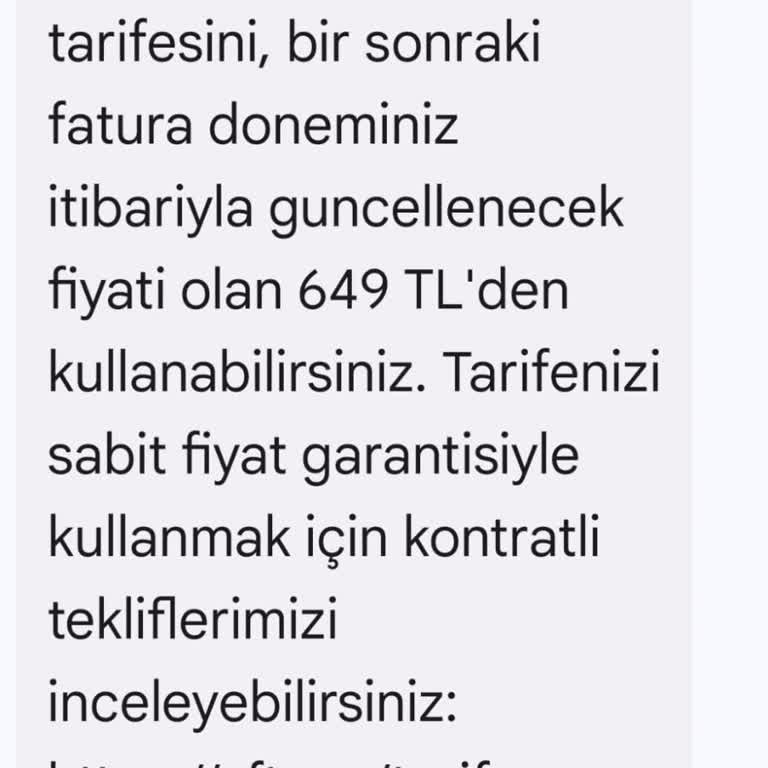 Vodafone Tarifelerindeki Fahiş Fiyat Zamları