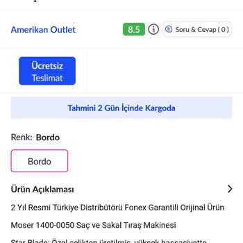 Pazarama Online İlan Açıklamalarında Ki Ürünleri Eksik Gönderiyor.