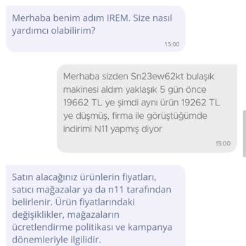 N11 Fiyat Tutarsızlığı Ve Canlı Destek Saygısızlığı