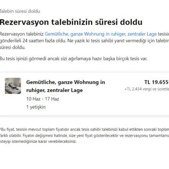 Booking.com Rezervasyon İptal Edildi, Ücret Çekildi: Müşteri Mağduriyeti