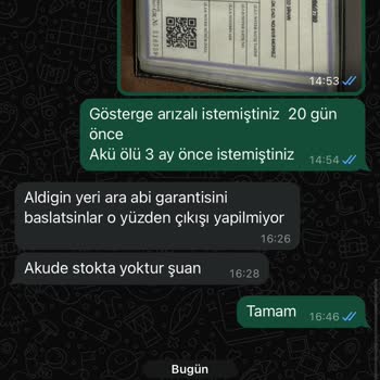 Mondial Motor Servis Garanti Sorun Parça Temini