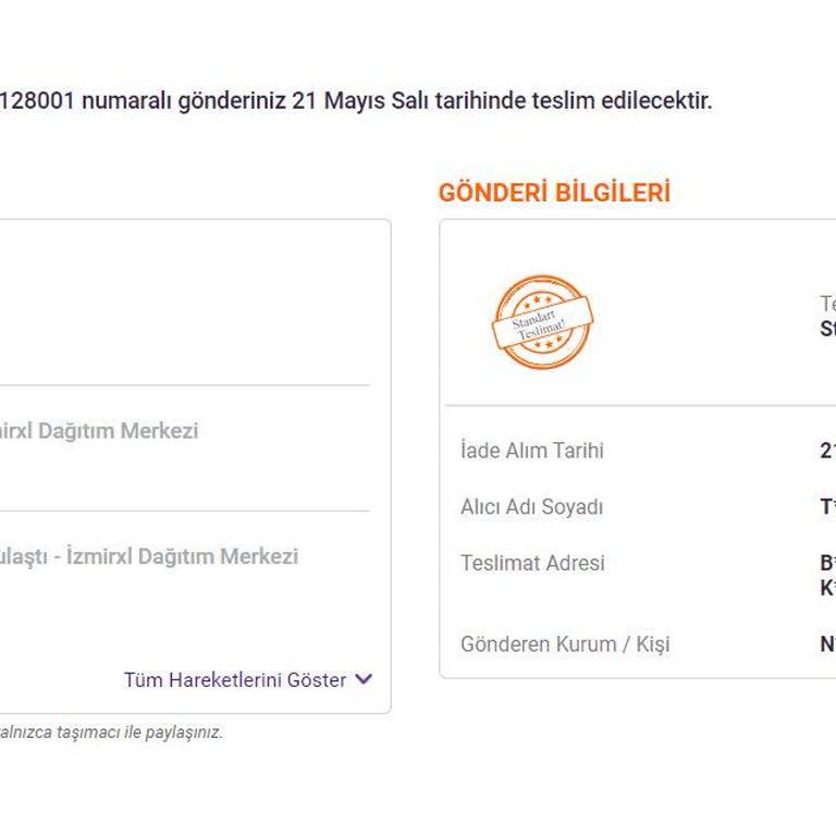 Hepsijet Kargo İademi Teslim Etmiyor