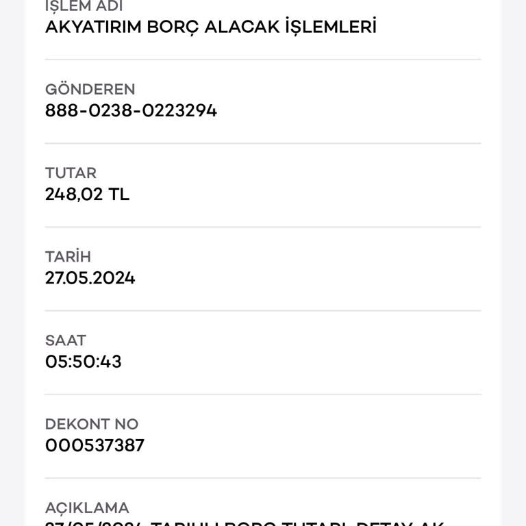 Ak Yatırım İzinsiz Para Çekiyor