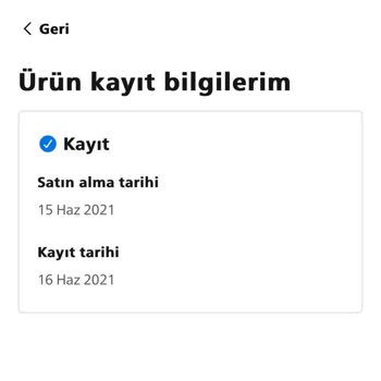 PHILIPS Ev Aletleri Philips Kahve Makinemin İlave Garanti Süresi Hakkımı Vermiyor
