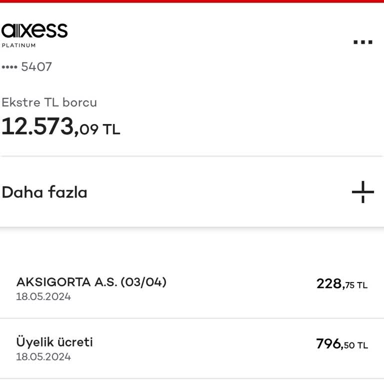Akbank 5407 Kart Ücret İadesi Hk