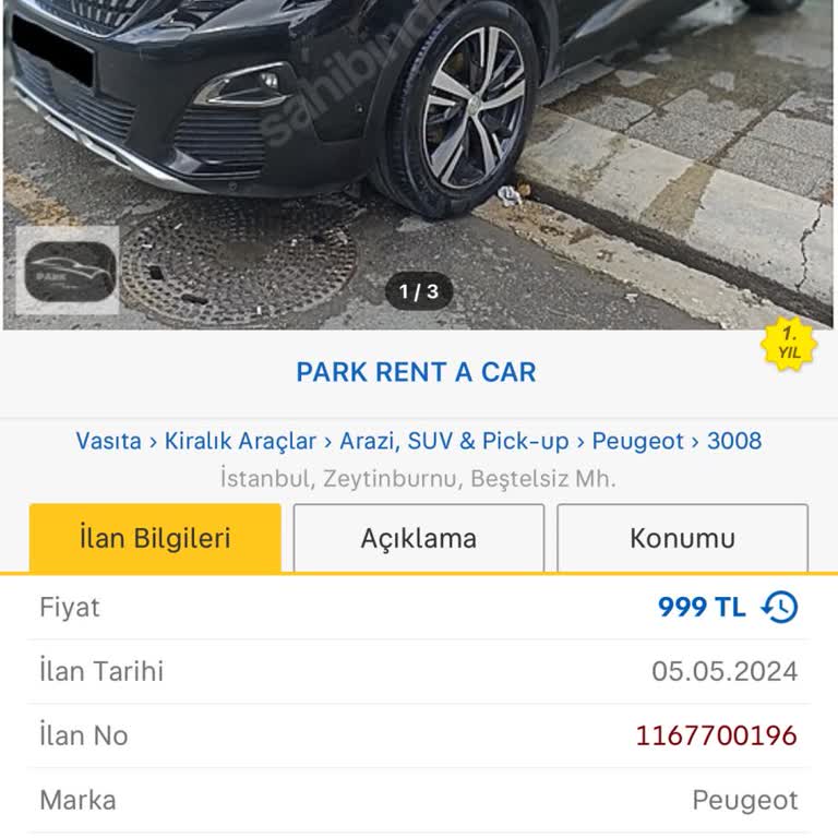 Famila Otomotiv Familya Otomotiv Ltd. Şti. Paramızı İade Etmiyor