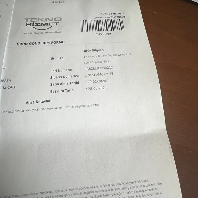 Teknosa Roborock Q Revo Akıllı Süpürge