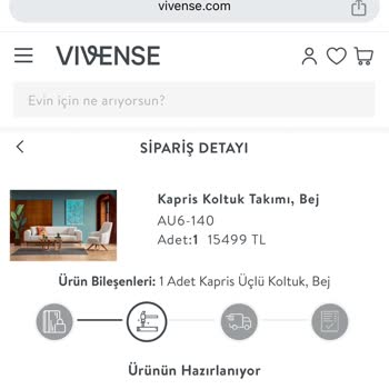 Vivense Siparişim Teslim Edilmiyor!