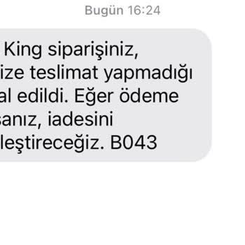 Burger King Canı İsterse Sipariş Getiriyor.
