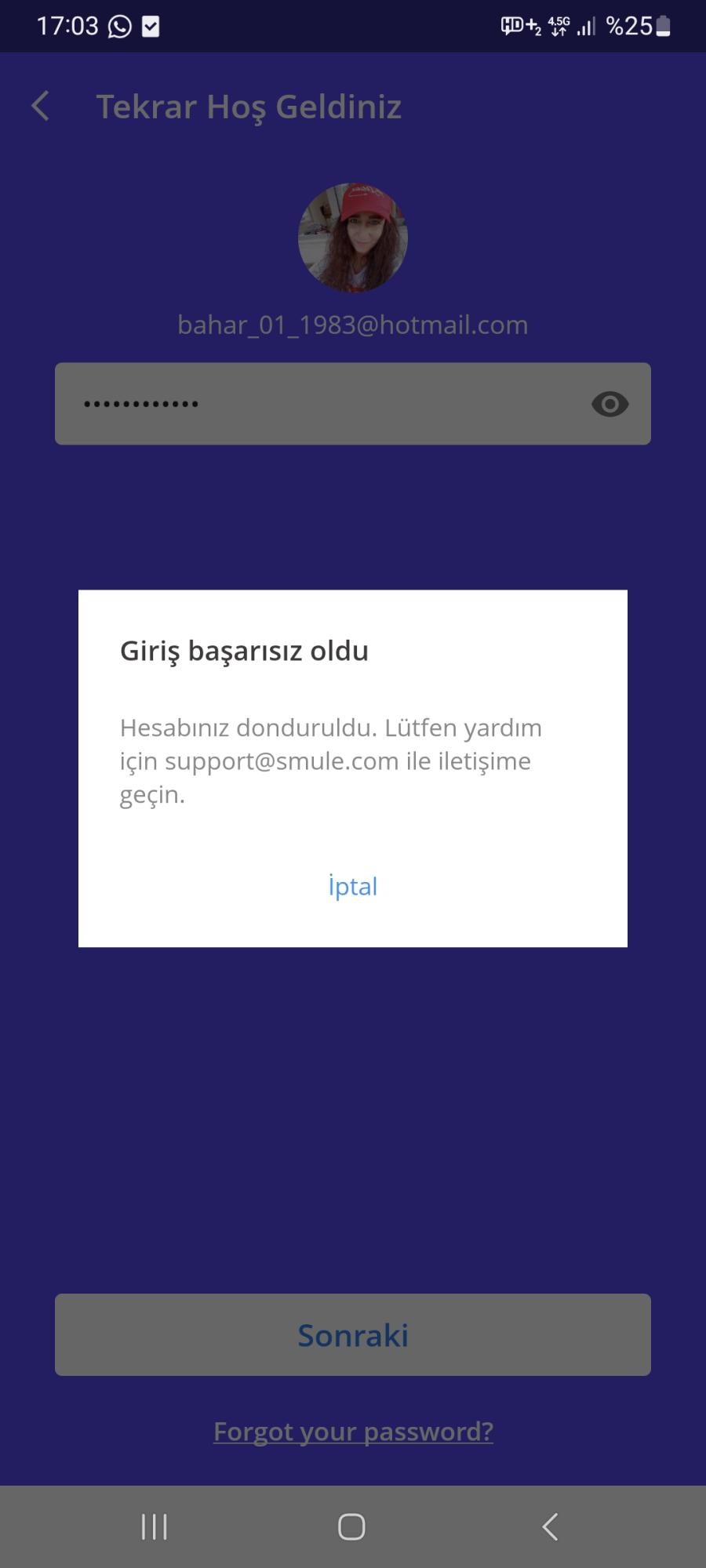 My Smule Account Suspended Without Reason - Xolvie