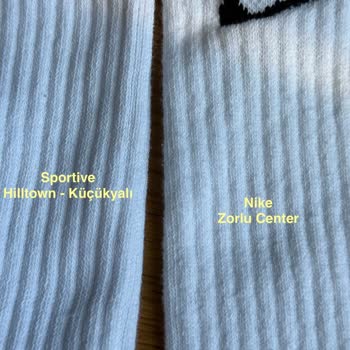 Nike-Zorlu Center Kalitesiz Ürün Satışı