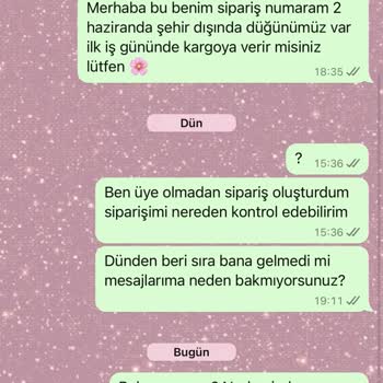 By Elif Dursun İptal Edilen Ürün Siparişi Hakkında Şikayet