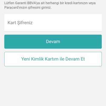 Garanti Bankası Mobil Bloke